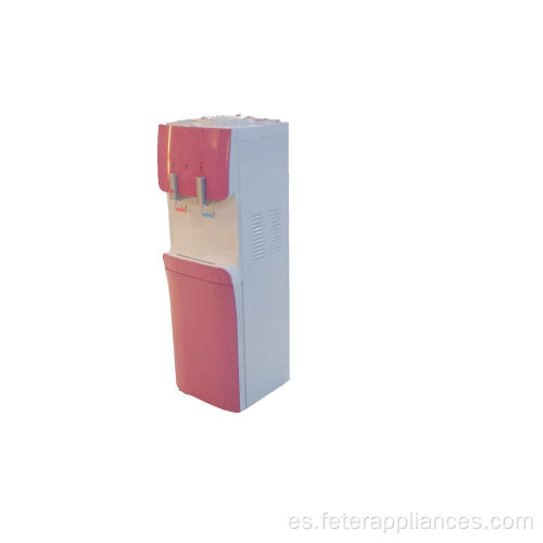 dispensador de agua OEM o Feter con refrigerador de color blanco y negro